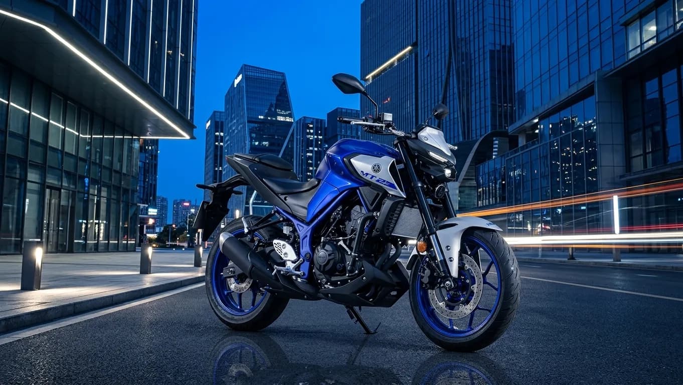 Yamaha MT-25 motorcycle for rent in Istanbul