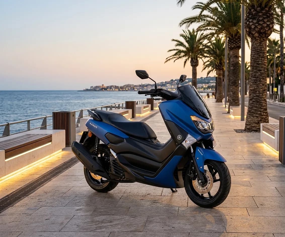 Yamaha NMAX scooter for rent in Istanbul