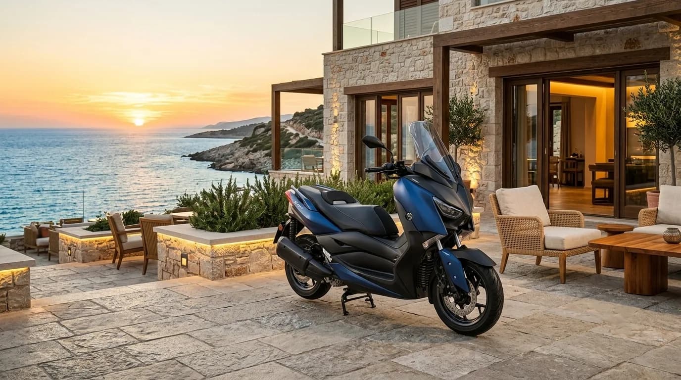 Yamaha XMAX 400 scooter for rent in Istanbul